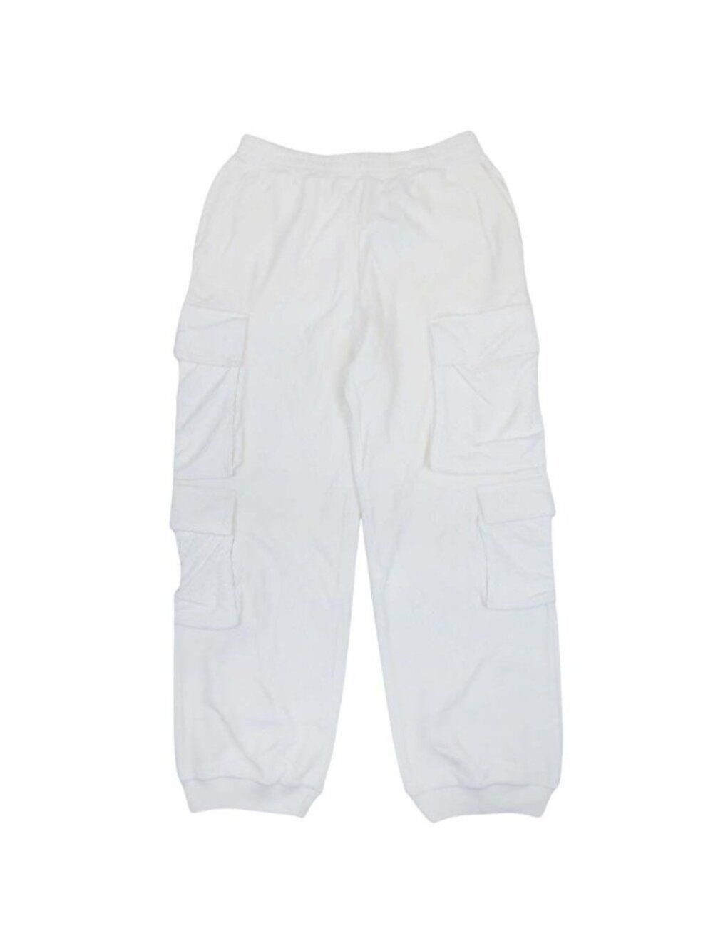 Louis Vuitton Virgil Abloh Collection Cargo Pants Cut Pile Plain Rainbow White L